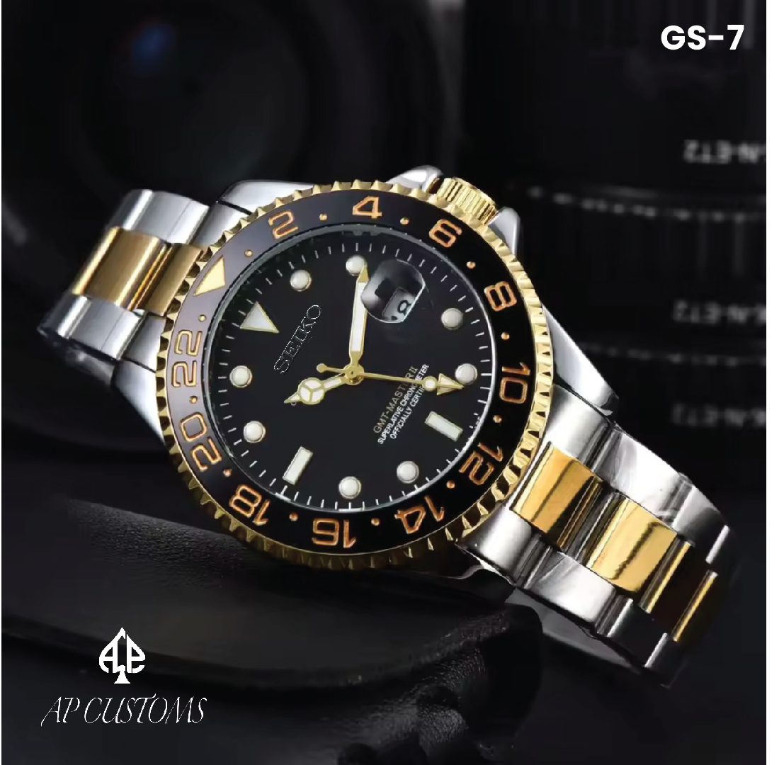 Two-tone bracelet Seiko GMT Mod